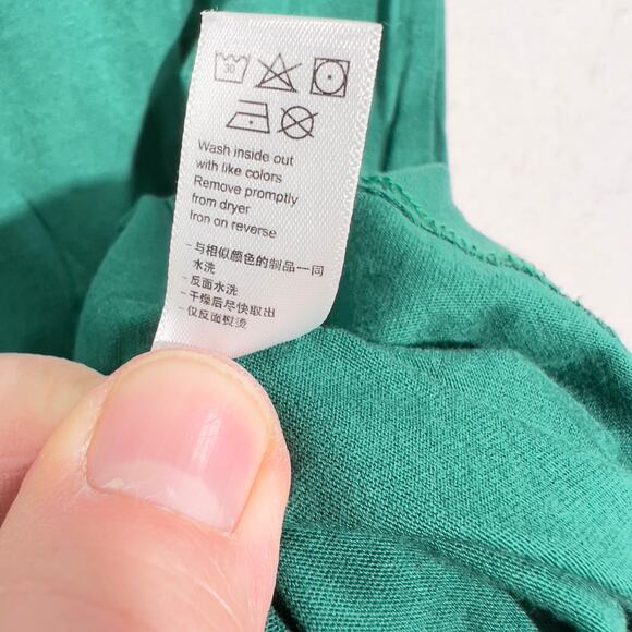 Apple T-Shirt Men's Large Long Sleeve Crew Neck Apple Logo On Front Employee - Picture 8 of 12